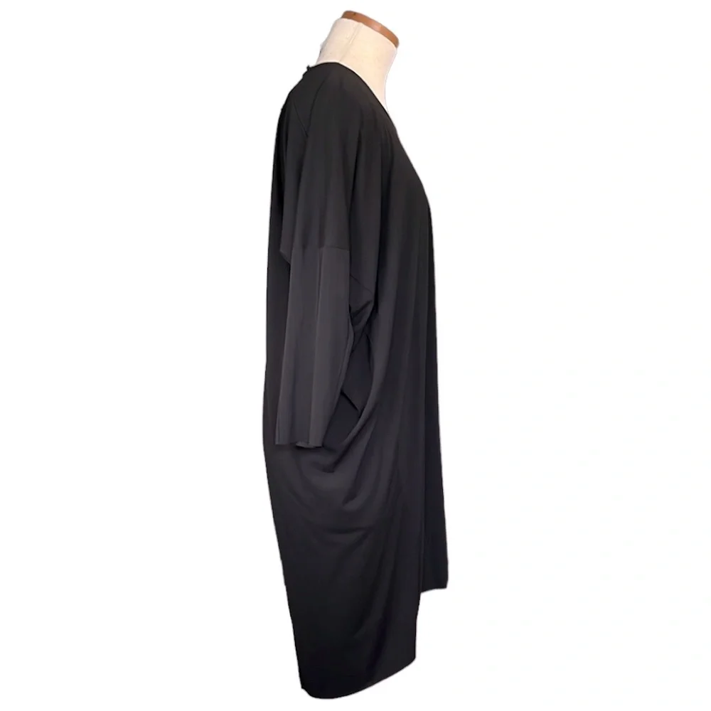 COS Jersey Tunic Short Dress, Black, Small - Picture 7 of 14